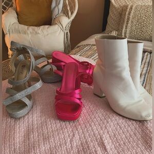 USED AMAZON HOCO HEELS